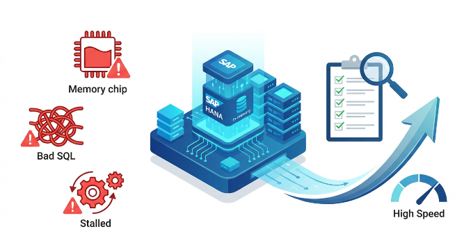 SAP HANAのパフォーマンスが出ない？高速化を実現する5つのチェックリスト