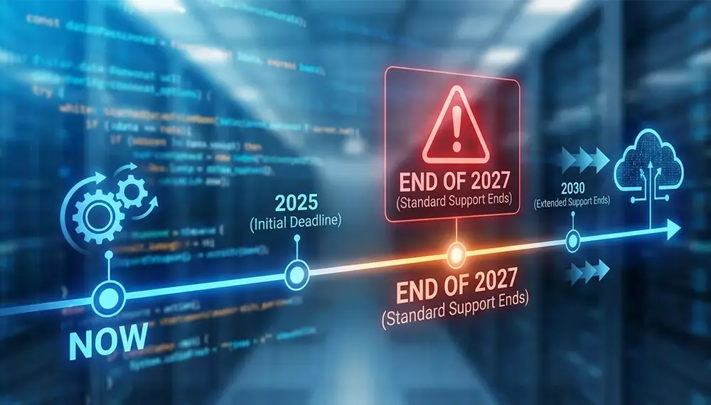 SAP 2027年問題を放置するリスクとは？サポート終了後の影響と対策を徹底解説