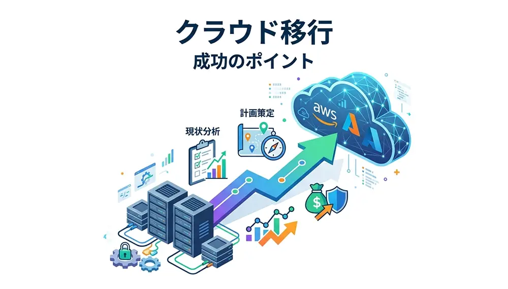 クラウド移行を成功に導く手順とは？ビジネス変革を実現するステップを徹底解説