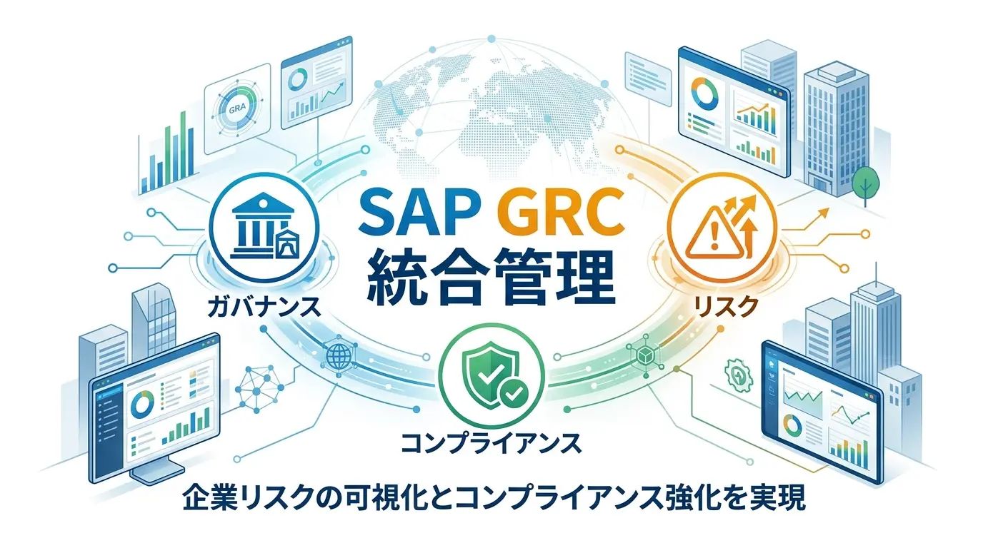 SAP GRCとは？ERPにおけるガバナンス・リスク・コンプライアンス管理の重要性