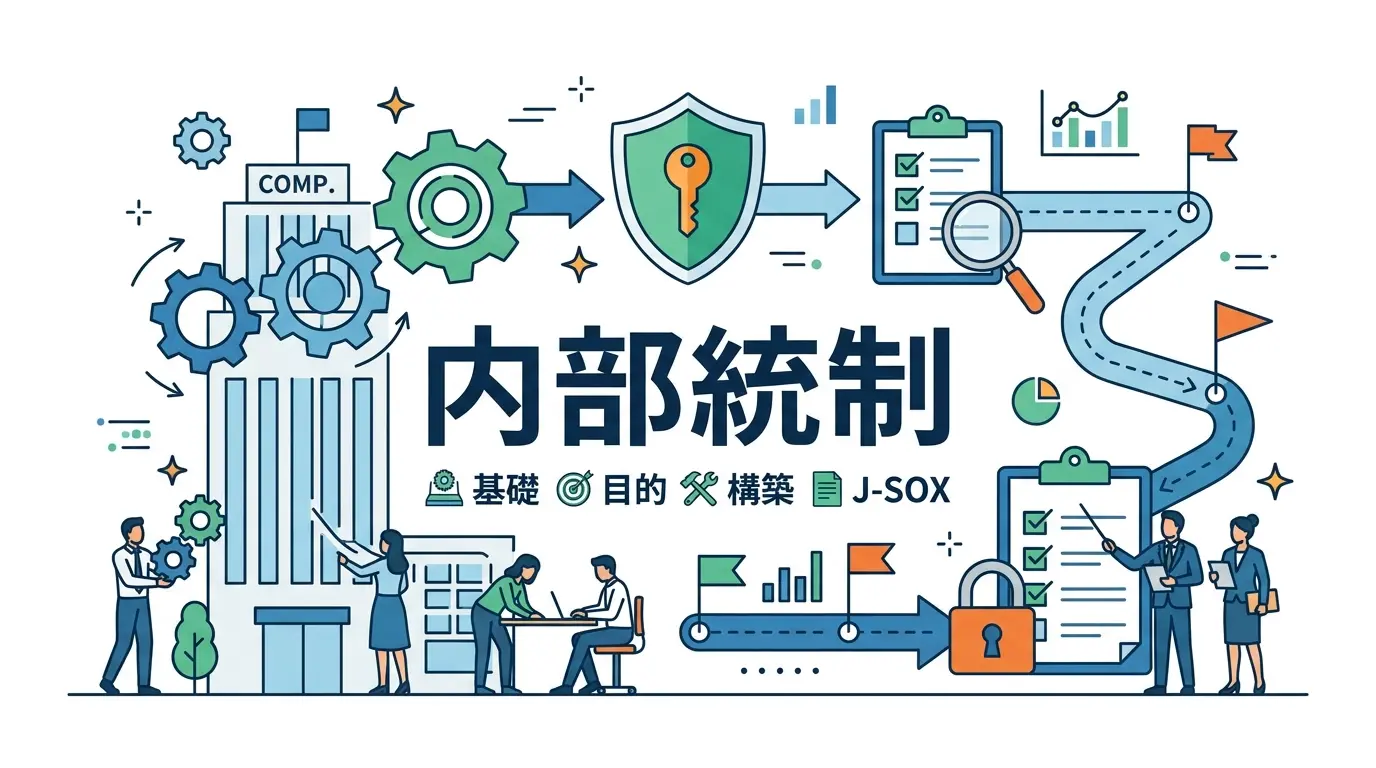 内部統制とは？目的や構成要素、具体的な構築手順をわかりやすく解説